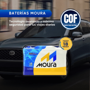Bateria Moura 12x80 80AH D